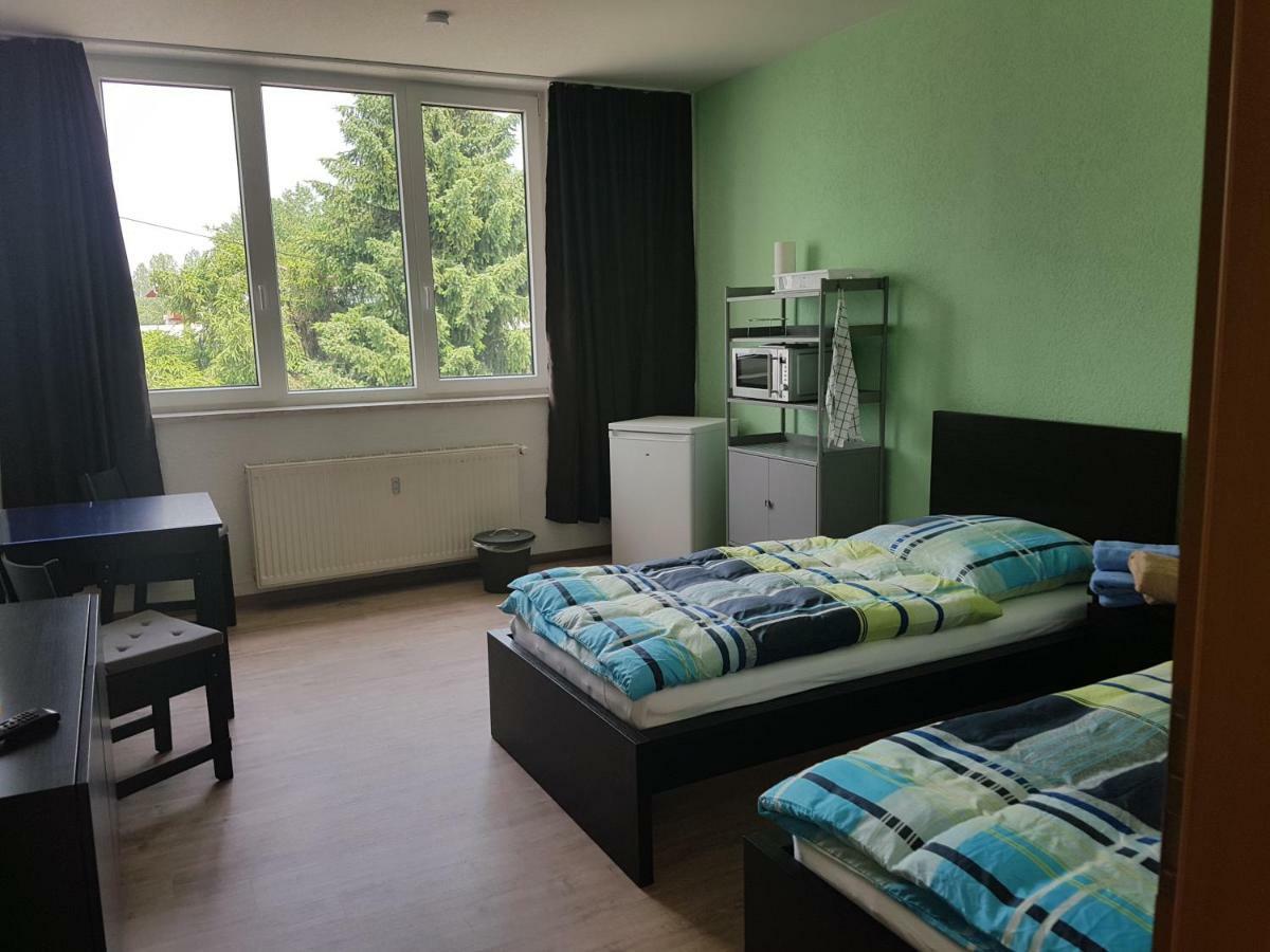 Pension Zum Bauhof Zwickau Exteriör bild